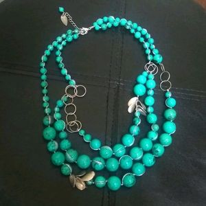 🔥 Turquoise Bead Necklace